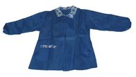 상한 파란 긴 소매 예술 작업복, 유아를 위한 아이들의 회화 작업 바지
