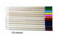 목제 예술가 그림물감 연필, 유난히 화려한 착색된 연필 세트